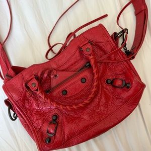 Balenciaga city classic stud bag